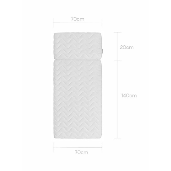 Slika Madrac 70x120 cm + 70x40 cm za krevet UP Bellamy 