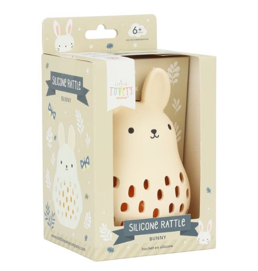 Slika Silikonska zvečka, Bunny - A Little Lovely Company