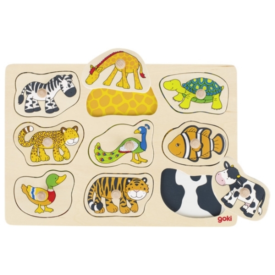 Slika Puzzle životinje - Tko gdje pripada Goki 