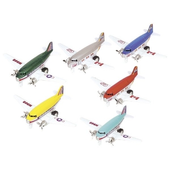 Slika Avion Die Cast 12 cm 12059 - razne boje Goki 