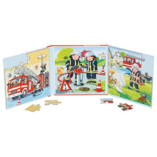 Slika Puzzle knjiga Fire department 57385 Goki 