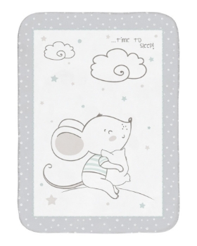 Slika Deka Soft Joyful Mice 80x110 Kikka Boo