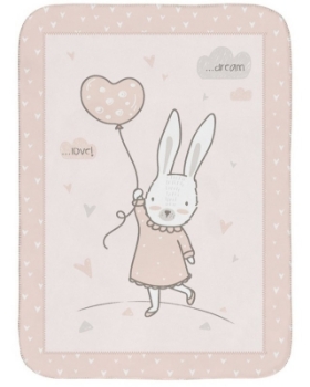 Slika  Deka Soft 80x110 - Rabbits In Love  Kikka Boo