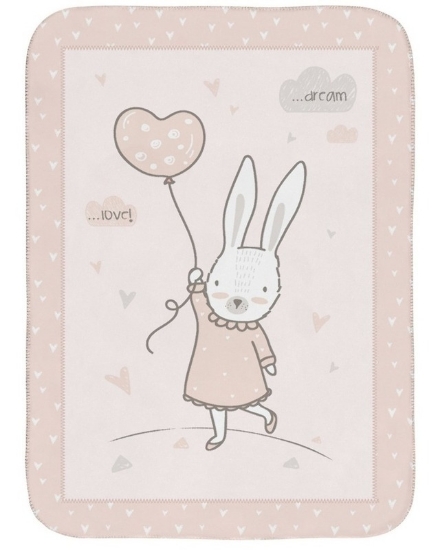 Slika  Deka Soft 80x110 - Rabbits In Love  Kikka Boo