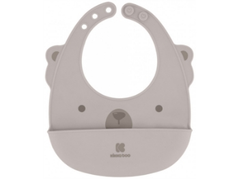 Slika Silikonski Podbradak - Bež Kikka Boo 