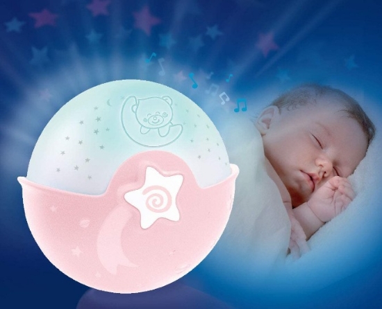 Slika Noćno svjetlo i projektor - Pink Infantino 