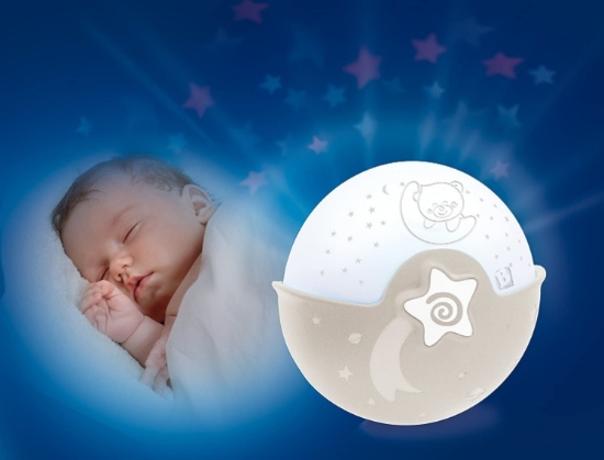 Slika Noćno svjetlo i projektor - Beige Infantino 