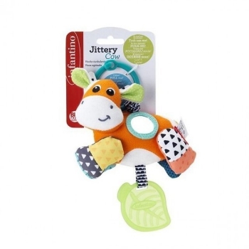Slika Plišana igračka Jittery - Cow Infantino 