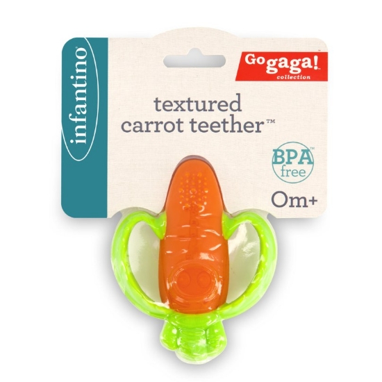 Slika Silikonska grickalica - Carrot Infantino 