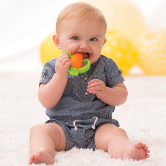 Slika Silikonska grickalica - Carrot Infantino 