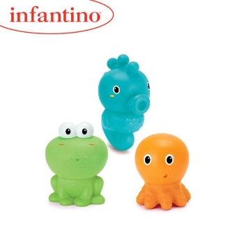 Slika Igračke za kupanje - Set 3 kom Infantino 