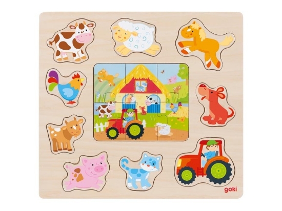 Slika Puzzle - Farma i Životinje Goki 