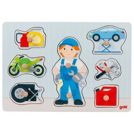 Slika Puzzle - Mehaničar Goki 