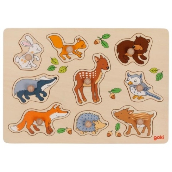 Slika Puzzle/Slagalica - Šumske Životinje Goki 