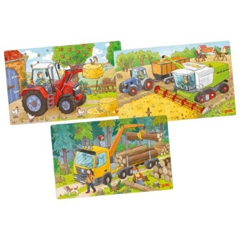 Prikažite detalje za Puzzle - Vozila Goki  Slika Puzzle - Vozila Goki
