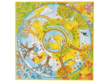 Slika Puzzle XL Godišnja Doba - Patkica Goki 