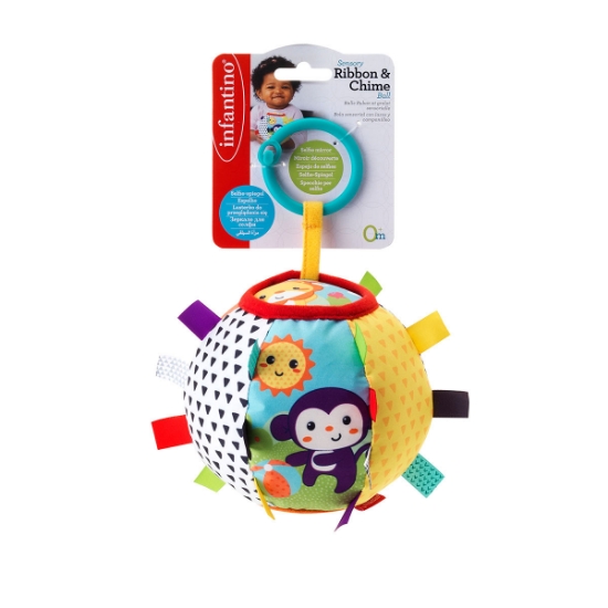 Slika Igračka plišana lopta - Monkey Infantino