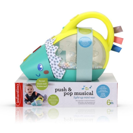 Slika Igračka ručni usisavač Push & Pop 307015 Infantino 