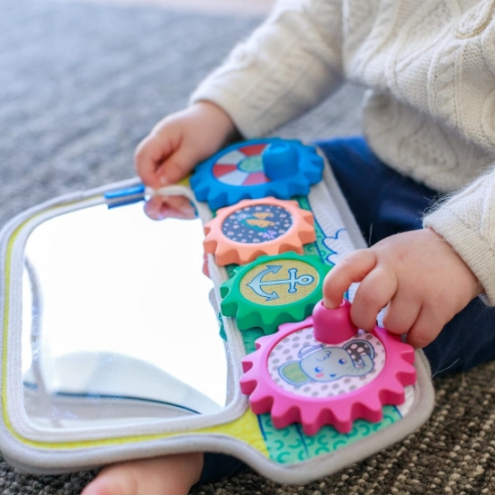 Slika Igračka Edukativna ploča Activity Mirror Boat Infantino 
