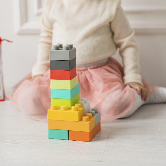 Slika Kocke 1st Building blocks - 12 kom Infantino 