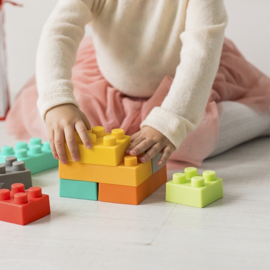 Slika Kocke 1st Building blocks - 12 kom Infantino 