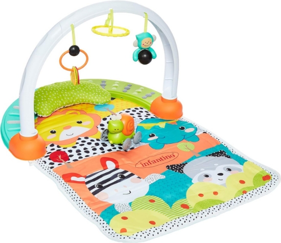 Slika Edukativni madrac Watch Me Grow 4u1 - Lion Infantino 