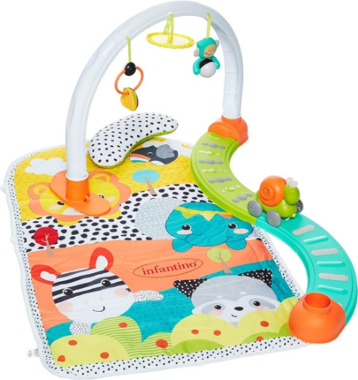 Slika Edukativni madrac Watch Me Grow 4u1 - Lion Infantino 