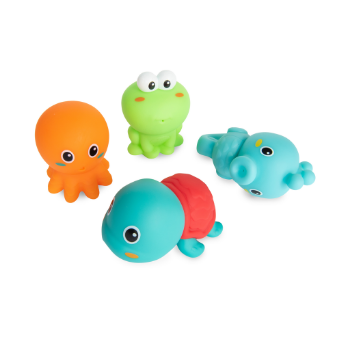 Slika Set igrački za kupanje Senso Plug & Squirt - Aquarium Infantino 