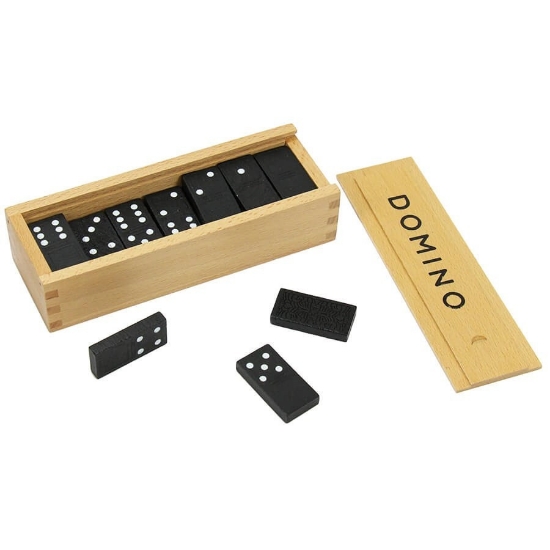 Slika Igra Domino u drvenoj kutiji Goki 