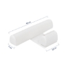 Slika  Bočna zaštita za novorođenče Newborn Positioner Memory Foam - Bijela Kikka Boo
