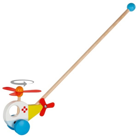 Slika Igračka Push Along - Helicopter 54891 Goki 