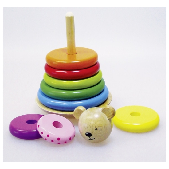 Slika Toranj slagalica - Stacking tumbling bear 58916 Goki 