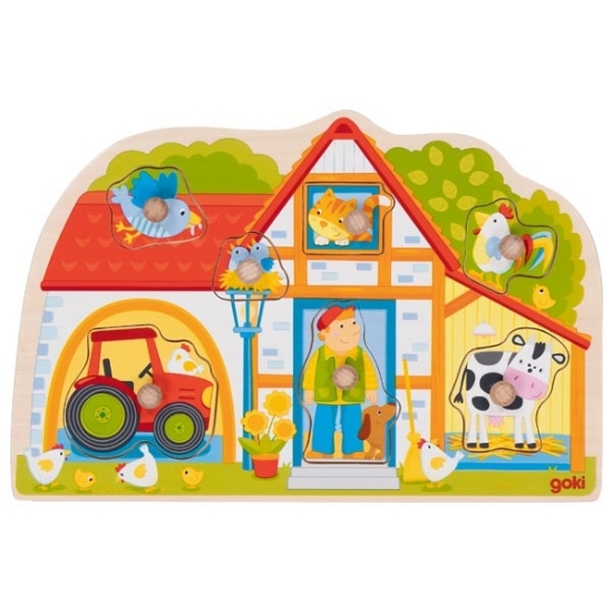 Slika Puzzle Lift-out - My Farmhouse 57349 Goki