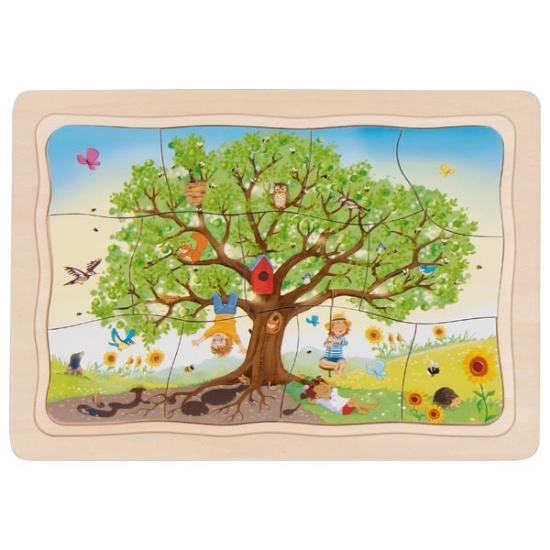 Slika Puzzle 4kom - My apple tree 57346 Goki 