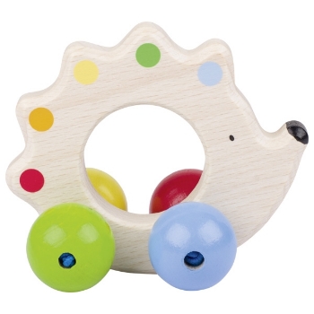 Slika Igračka Touch ring hedgehog with pearls 65320 Goki 