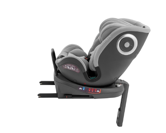 Slika Autosjedalica i-Conic i-Size, Grupa 0+, 1, 2, 3 (0-36 kg) (40-150 cm) - Light Grey Kikka Boo