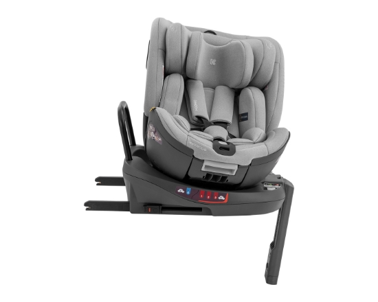 Slika Autosjedalica i-Conic i-Size, Grupa 0+, 1, 2, 3 (0-36 kg) (40-150 cm) - Light Grey Kikka Boo