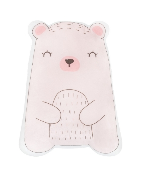 Slika Plišana igračka/jastuk Bear with Me - Pink Kikka Boo 