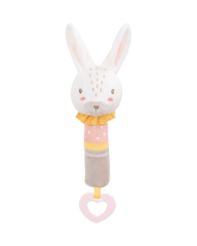 Slika Igračka Squeker with Teether - Rabbits in Love Kikka Boo