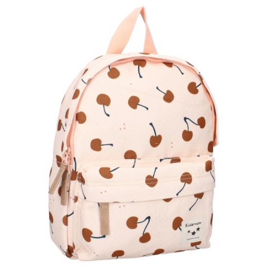 Slika Dječji ruksak Paris Perfect Picnic - Brown Cherries Kidzroom 