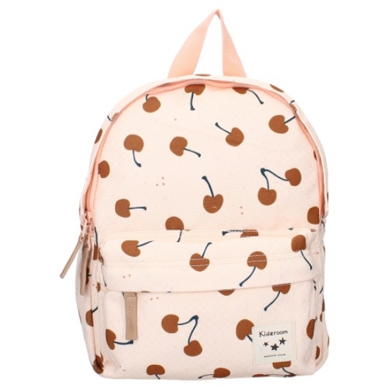 Slika Dječji ruksak Paris Perfect Picnic - Brown Cherries Kidzroom 