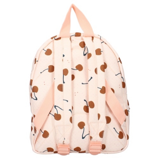 Slika Dječji ruksak Paris Perfect Picnic - Brown Cherries Kidzroom 