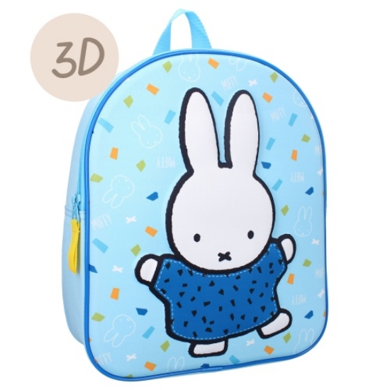 Slika Dječji ruksak 3D Miffy Always Be You - Plavi Kidzroom 