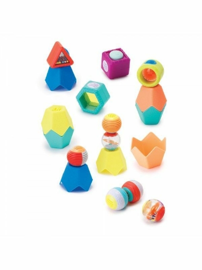 Slika Edukativne gumene kocke 301057 Infantino 