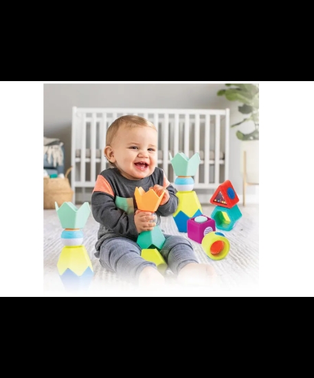 Slika Edukativne gumene kocke 301057 Infantino 