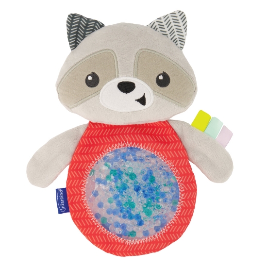 Slika Plišana igračka Seek & Squish Racoon 315083 Infantino 