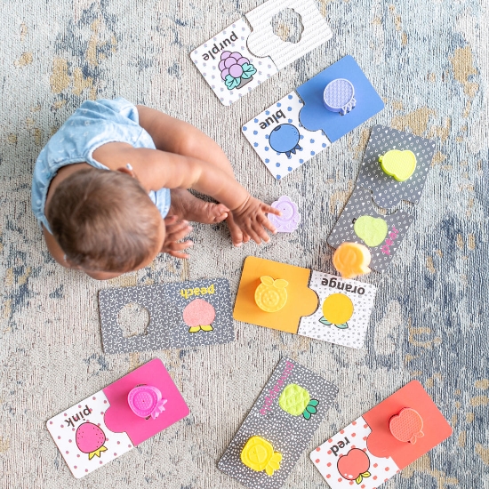 Slika Slagalica My First Sensory & Shapes Puzzle Set Infantino 