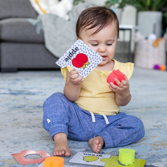 Slika Slagalica My First Sensory & Shapes Puzzle Set Infantino 