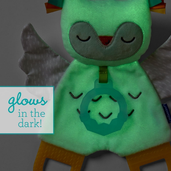 Slika Plišana svjetleća igračka sa grickalicom - Owl Infantino 
