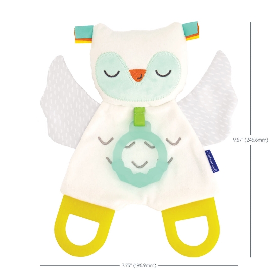 Slika Plišana svjetleća igračka sa grickalicom - Owl Infantino 